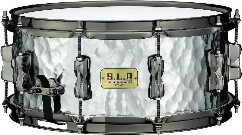 Tama S.L.P. 14x6 Inch Expressive Hammered Steel Snare Drum