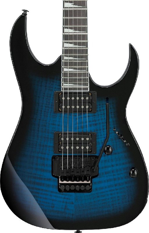 Ibanez GRG320FA-TBS Electric Guitar in Transparent Blue Sunburst