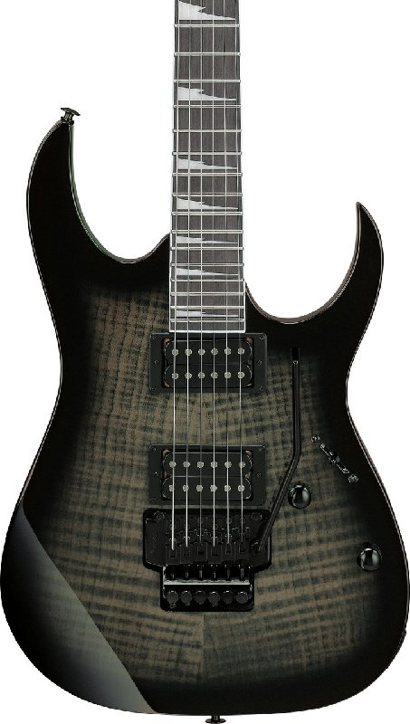 Ibanez GRG320FA-TKS Electric Guitar in Transparent Black Sunburst