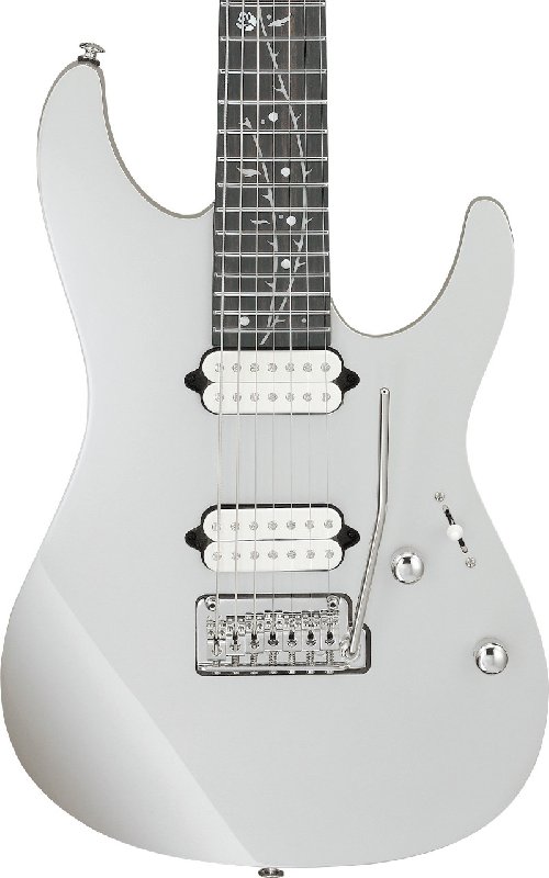 Ibanez TOD70 Tim Henson Signature 7-String Electric Guitar in Classic Silver