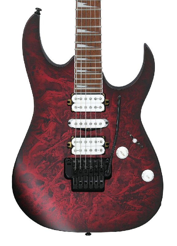 Ibanez RG470DXW-WZM Electric Guitar in Wine Red Frozen Matte
