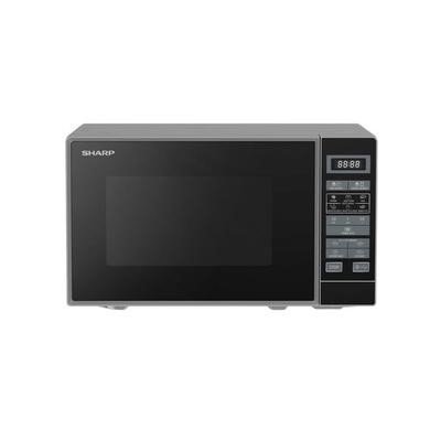 Sharp RDS202TS-UK 20 Litre SlimDoor Solo Microwave Oven in Silver