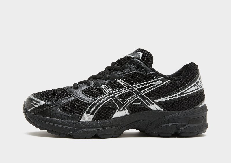 ASICS GEL-1130 Junior Sneakers in Black and Pure Silver