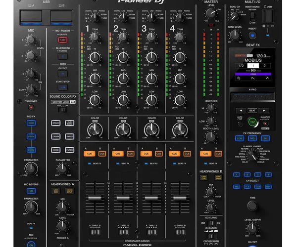 Pioneer DJ DJM-A9 4-Channel Professional DJ Mixer (Black)