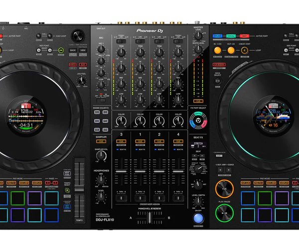 Pioneer DDJ-FLX10 4-Channel DJ Controller for rekordbox and Serato
