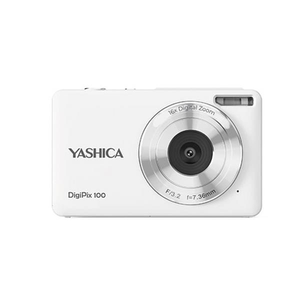 YASHICA DigiPix 100 Digital Compact Camera in White