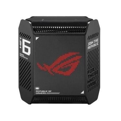 ASUS ROG Rapture GT6 AX10000 Tri-Band Gaming Mesh Router System - 2 Pack, Black