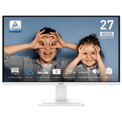 MSI PRO MP273QW E2 27" IPS WQHD 100Hz 1ms Monitor