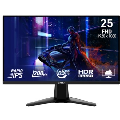 MSI MAG 255F E20 25" IPS Full HD 200Hz Gaming Monitor