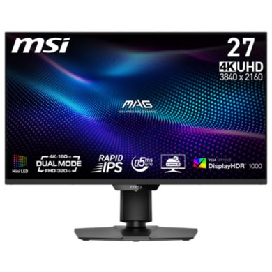 MSI MAG 274UPDF E16M 27" 4K 160Hz FHD 320Hz Gaming Monitor