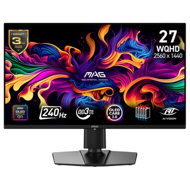 MSI MAG 274QP QD-OLED X24 26.5" WQHD 240Hz Gaming Monitor
