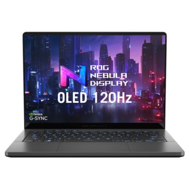 ASUS ROG Zephyrus G14 2025 Gaming Laptop, AMD Ryzen 9 AI, 32GB RAM, 2TB SSD, RTX 5070 Ti, 14" 3K 120Hz OLED