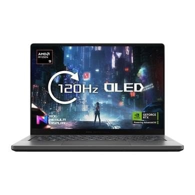 ASUS ROG Zephyrus G14 Gaming Laptop, AMD Ryzen 9, 16GB RAM, 1TB SSD, RTX 5060, 14-inch 120Hz, Dutch Grey
