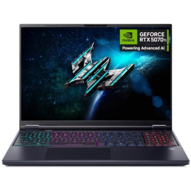 Acer Predator Helios Neo 16 AI PHN16-73 Gaming Laptop, 16", Intel Core Ultra 9, RTX 5070 Ti, 32GB RAM, 1TB SSD