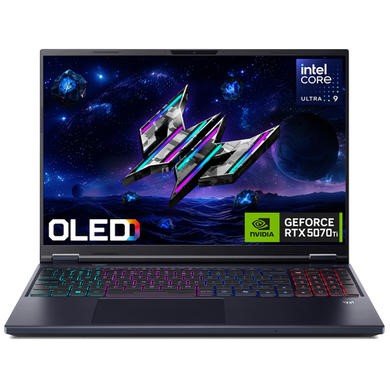 Acer Predator Helios Neo 16S AI Laptop, Intel Core Ultra 9, 32GB RAM, 1TB SSD, RTX 5070 Ti, 16-inch 240Hz