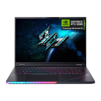 Acer Predator Helios 18AU Gaming Laptop, Intel Core Ultra 9, 64GB RAM, 1TB SSD, RTX 5090, 18 Inch, 120Hz