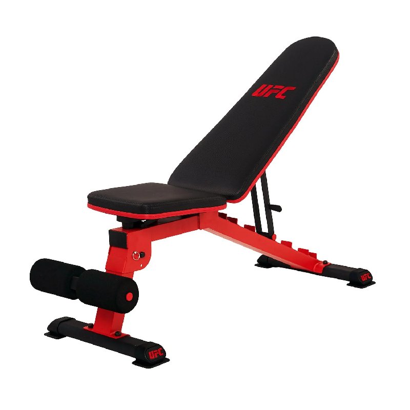 UFC Folding FID Weight Bench with 7 Backrest Positions