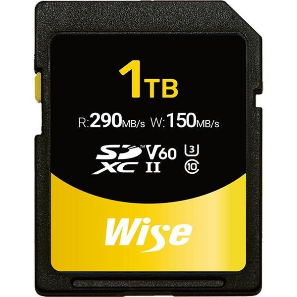 Wise SDXC UHS-II V60 Memory Card 1TB