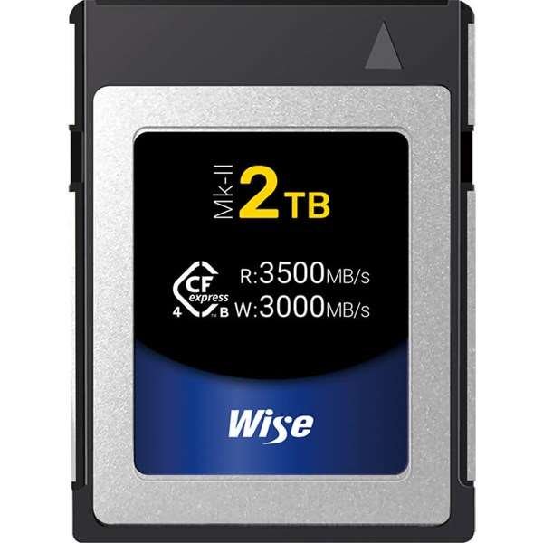 Wise Advanced CFX4-B2048M2 2TB CFexpress 4.0 Type B Memory Card MK2