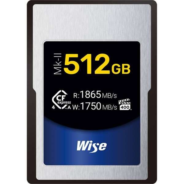 Wise Advanced CFexpress 4.0 Type A Memory Card 512GB