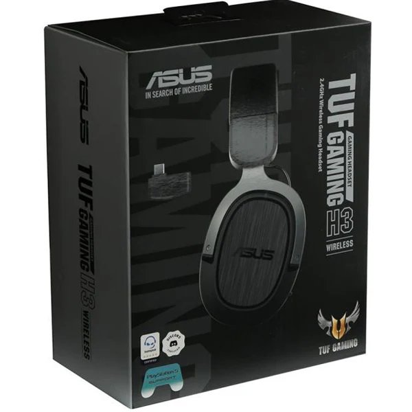 ASUS TUF Gaming H3 Wireless Headset with 7.1 Virtual Surround Sound