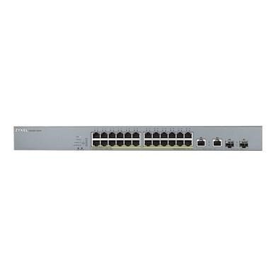 Zyxel GS1350-26HP 24-Port Gigabit Ethernet PoE+ Managed Switch with 2 SFP Ports