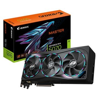 Gigabyte Aorus GeForce RTX 5070 Master 12GB GDDR7 Graphics Card
