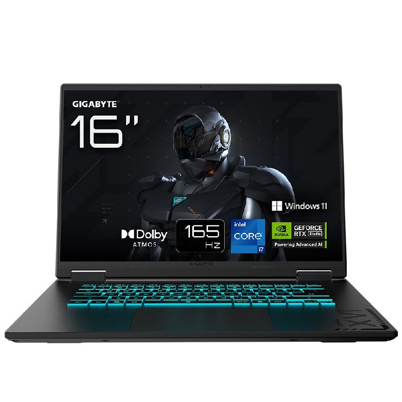 Gigabyte GAMING A16 CWH 16" Gaming Laptop with Intel Core i7, RTX 5070, 16GB RAM, 1TB SSD