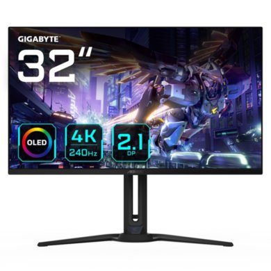 Gigabyte AORUS FO32U2P 32" OLED 4K 240Hz Gaming Monitor