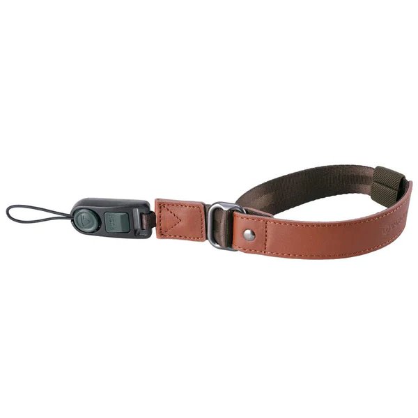 Vanguard VEO Optic Guard WS Wrist Strap in Brown Leather