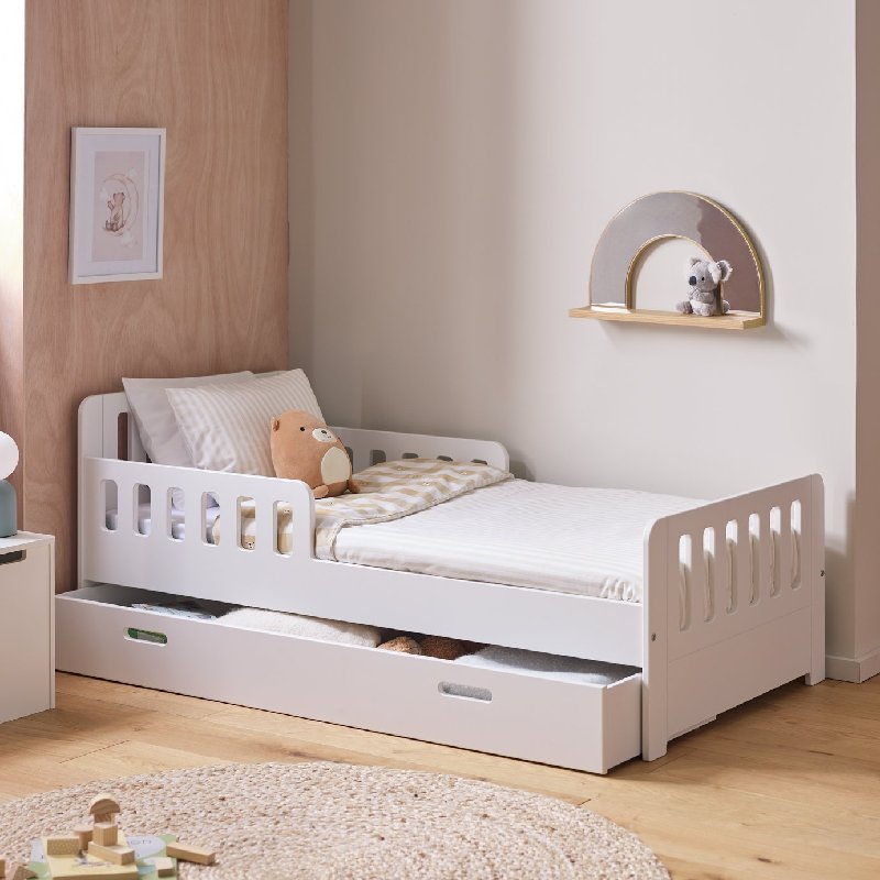Habitat Ronnie Toddler Single Storage Bed Frame in White