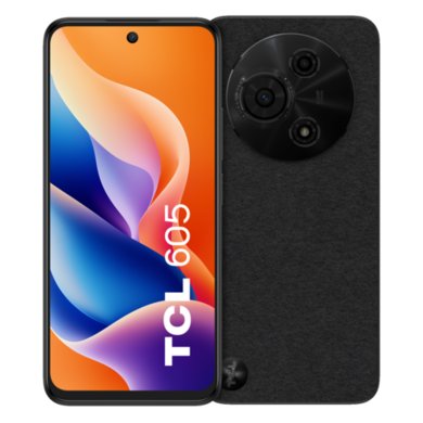 TCL 605 Obsidian Black 6.7" 128GB 5G Unlocked Smartphone