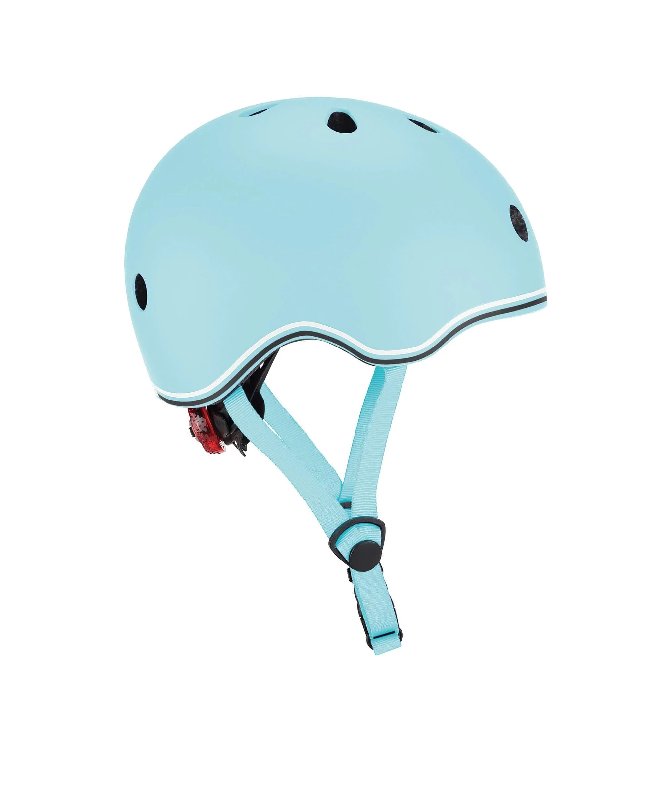 Globber GO-UP Lights Helmet - Pastel Blue, XXS/XS (45-51cm)