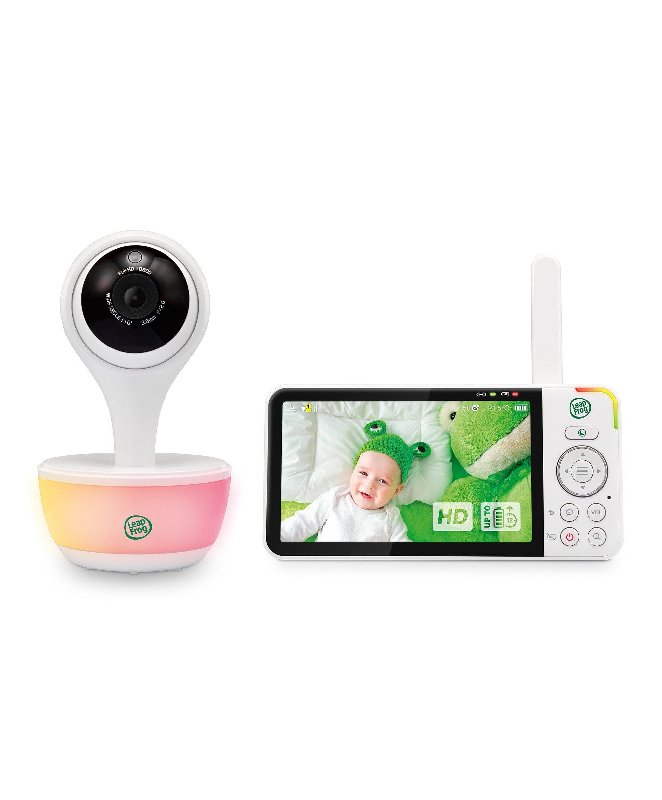 LeapFrog LF815HD 5" Smart Video Baby Monitor with Colour Night Vision - White