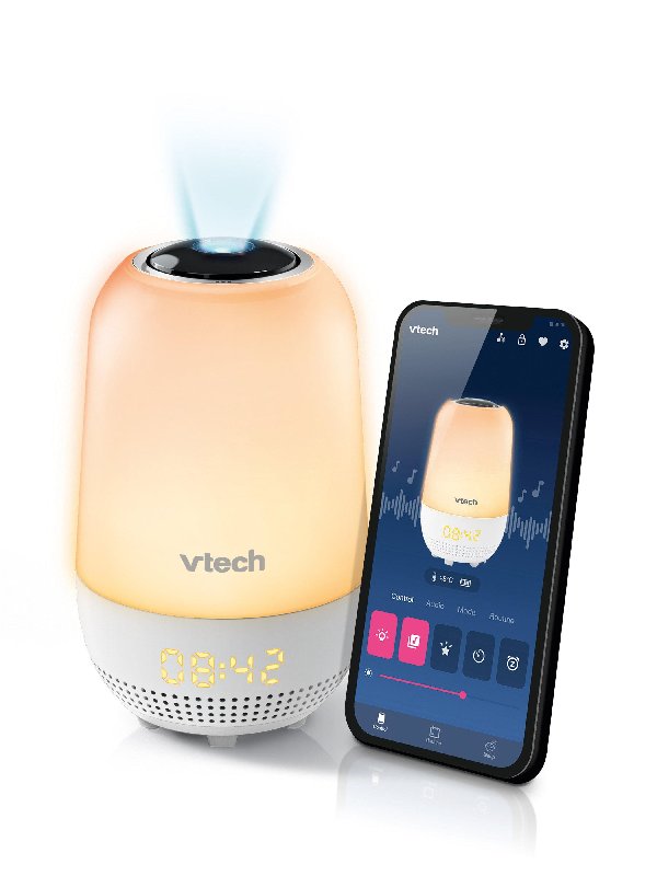 VTech V-Hush Lite Soothing Sleep Trainer with Bluetooth Speaker