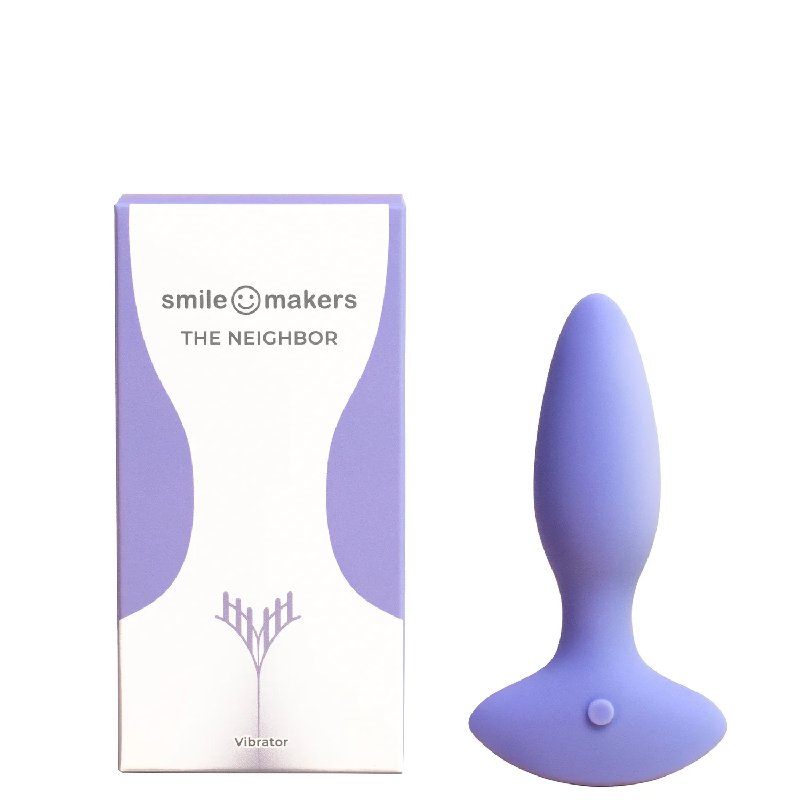 Smile Makers The Neighbour Anal Vibrator - Silicone, Waterproof