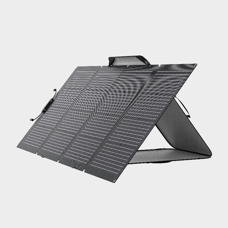 EcoFlow 220W Bifacial Portable Solar Panel with Carry Case