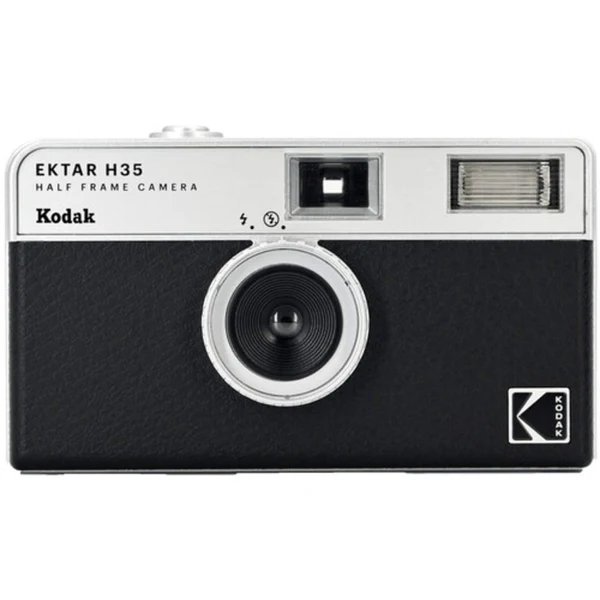Kodak Ektar H35 Half Frame 35mm Film Camera in Black