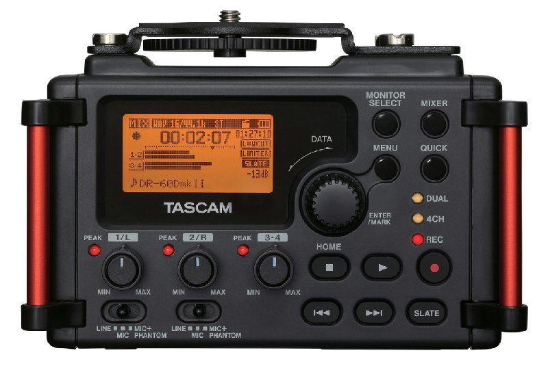 Tascam DR-60D Mk II Digital Camera Audio Recorder