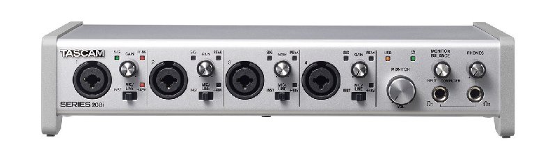 Tascam SERIES 208i USB and MIDI Audio Interface