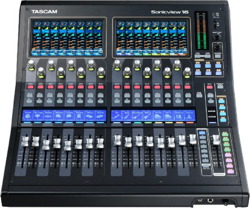 Tascam Sonicview 16 Digital Mixing Console with 2 Touch Screens
