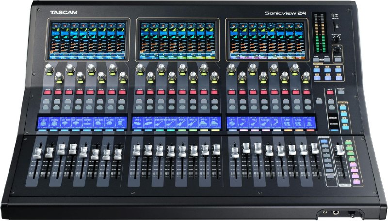 Tascam Sonicview 24 Digital Mixing Console with 3 Touch Screens
