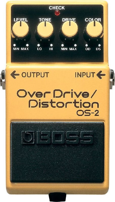 Boss OS-2 Overdrive and Distortion Guitar Effects Pedal