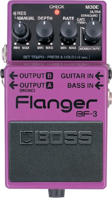 Boss BF-3 Flanger Guitar and Bass Effects Pedal