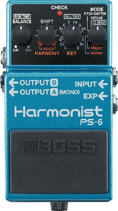 Boss PS-6 Harmonist Guitar Pitchshifter Pedal