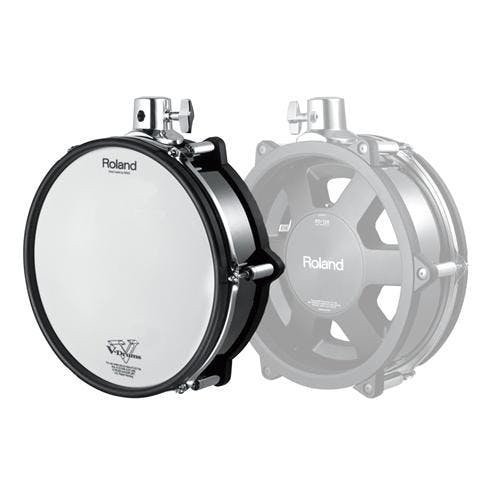 Roland PD128-BC 12-Inch Mesh Trigger Pad with Black Chrome Shell