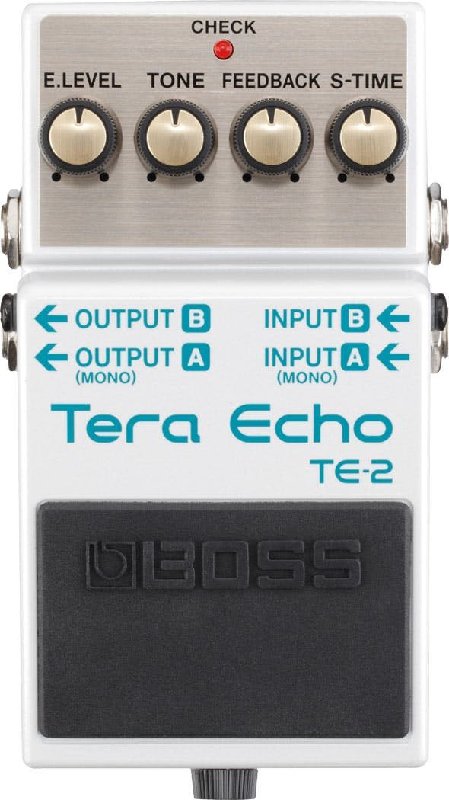 BOSS TE-2 Tera Echo Adaptive Delay Pedal