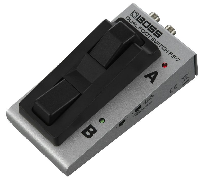 BOSS FS-7 Dual Footswitch Pedal with Latching/Momentary Switching