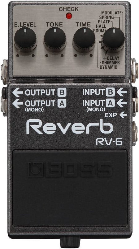 BOSS RV-6 Digital Reverb Pedal