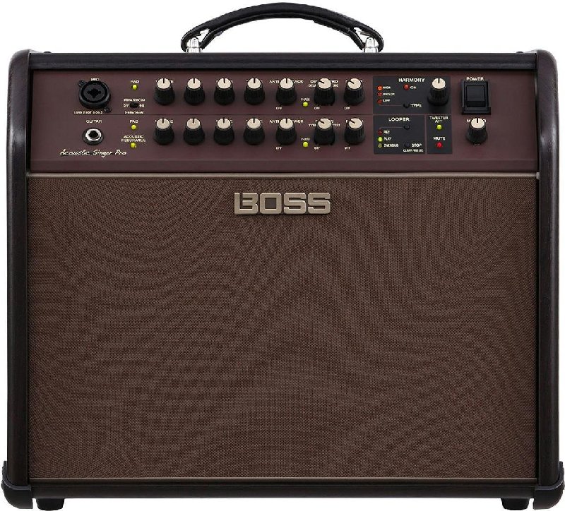 Boss Acoustic Singer Pro 120 Watt Bi-Amped Acoustic Stage Amplifier